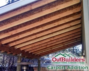Outbuilders Carport Addition in Bend
