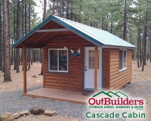 Outbuilders Cascade Cabin Redmond Oregon