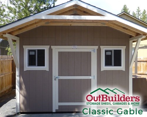 Outbuilders Classic Gable With 2 Windows in Bend