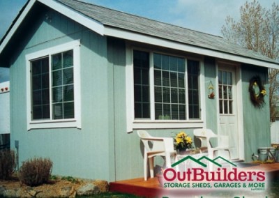 backyard storage sheds - outbuilders