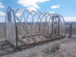 Construction of Chicken Coop Central OR