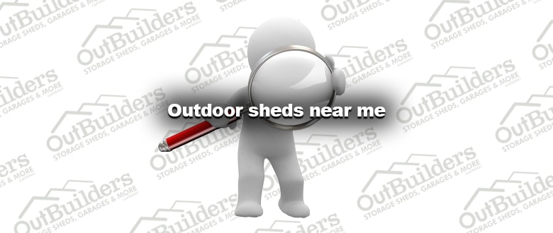 Outdoor sheds near me