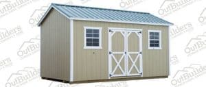 Outdoor shed storage
