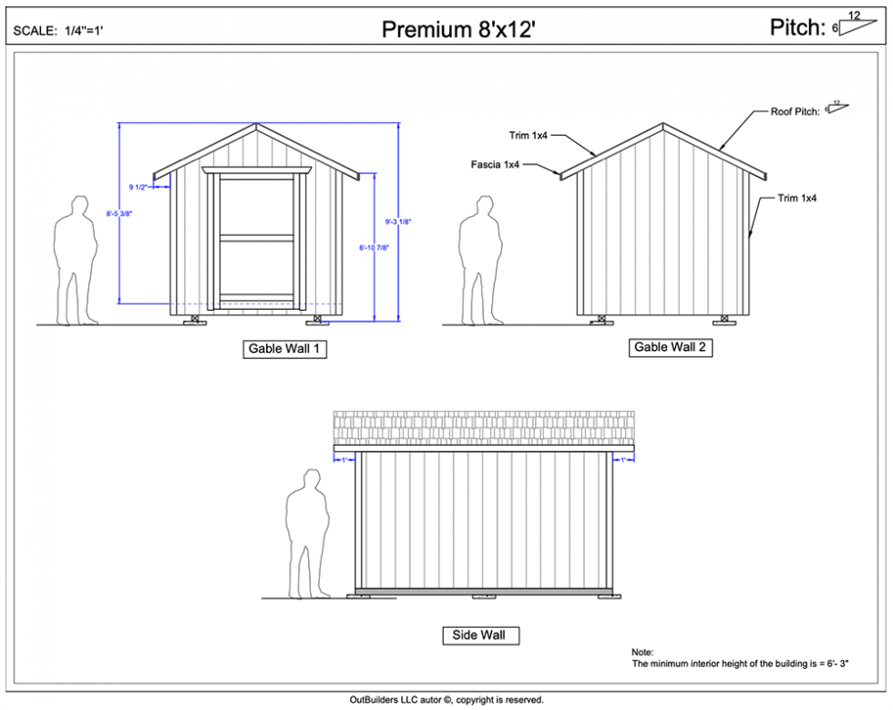 Premium Shed Outdoor Shed Storage Outbuilders