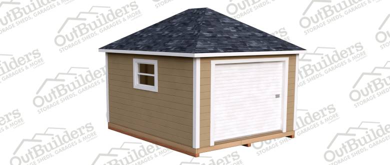 What makes Outbuilders better than Lowes storage shed?