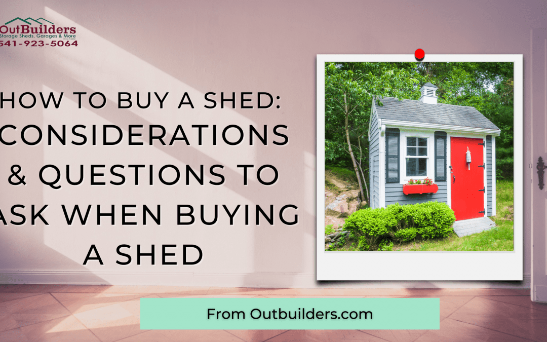 outdoor sheds