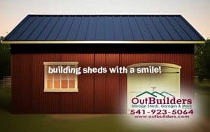 Building Sheds with a Smile!