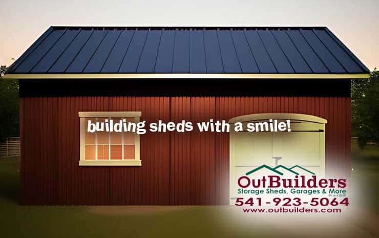 Building Sheds with a Smile!
