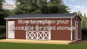 how to replace your stockpile for shed storage